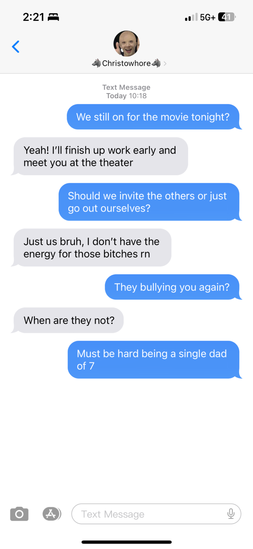Random Texts With Bff!Chan