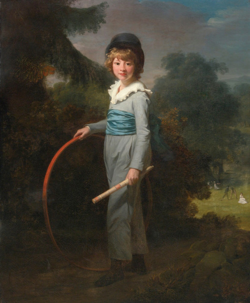 1800 Henri-Pierre Danloux - Portrait of Henry John Lambert(Private collection via Sotheby’s)