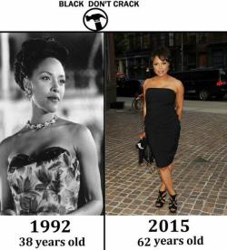 sucresudnoir:  xobabenextdoor:  sucresudnoir:  anastasiasugar:  lennybaby2:  originallylia:  black don’t crack  Dude…  Thanks to botox &amp; surgery  You don’t sound like you from these part potna’  The Botox &amp; surgery comment gotta be from