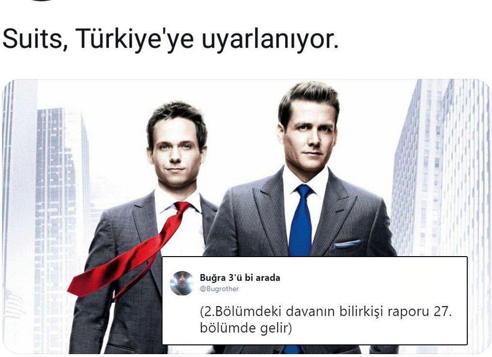 Suits, Türkiye'ye...