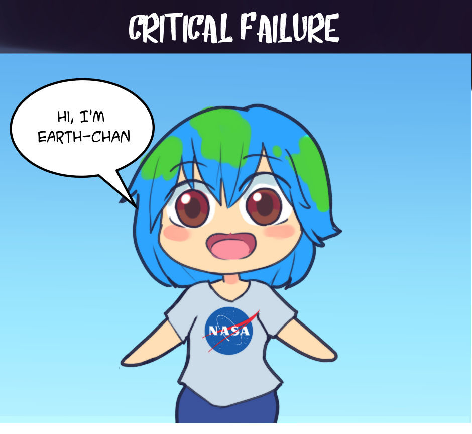 dream-vessel:Critical failure #17   We aren’t late for the meme I still love earth