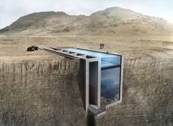 mymodernmet:  Stunning Home by OPA Embedded in Cliff Overlooking the Aegean Sea