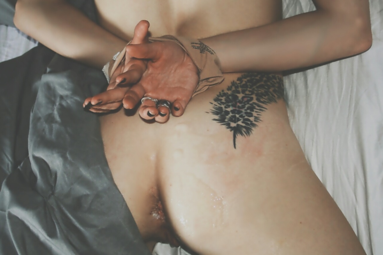 manofsteelinsideher:  Freshly Fucked//Bound By Panties