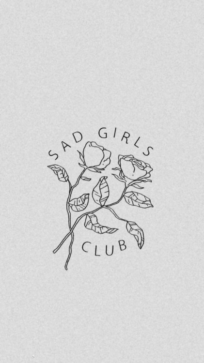 fantasylockscreens - Sad Girls Club // flowers