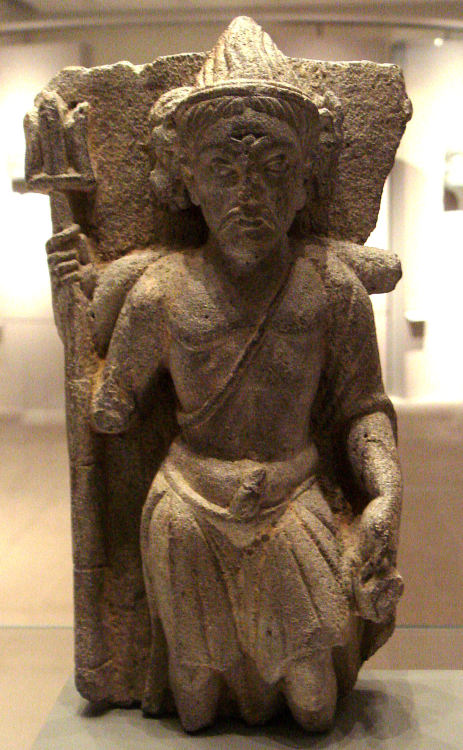 Shiva from Gandhara region, 2nd century.