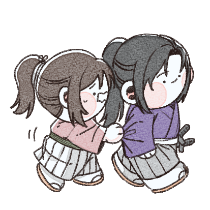 These Are The Hakuouki Chibi Illust I Drew To Make Stickers!