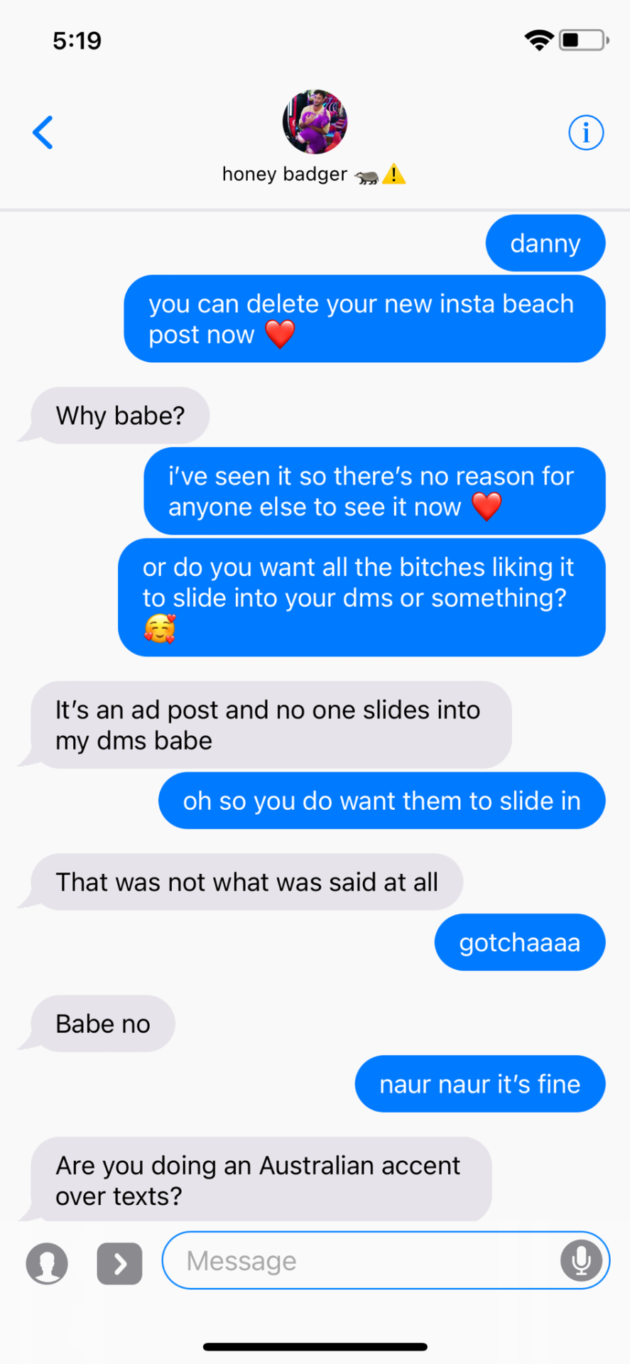 Chaotic Texts - Daniel Ricciardo