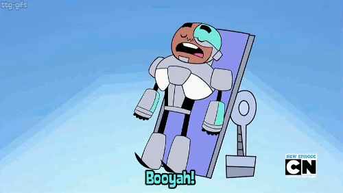 Teen Titans Go! Gifs! on Tumblr: A few BOOYAH gifs for baenomin, with a  blast from the past. ;)
