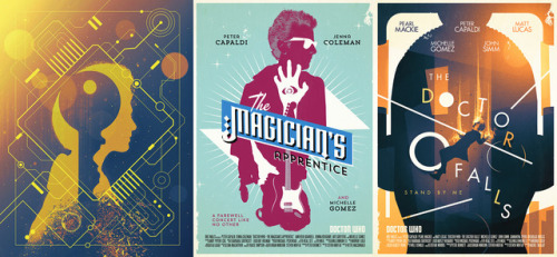 Prints, posters and t-shirts of my Doctor Who designs are available via Redbubble, reduced by 15% to