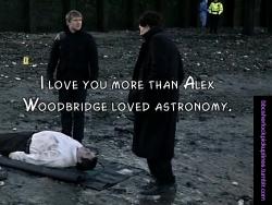 â€œI love you more than Alex Woodbridge