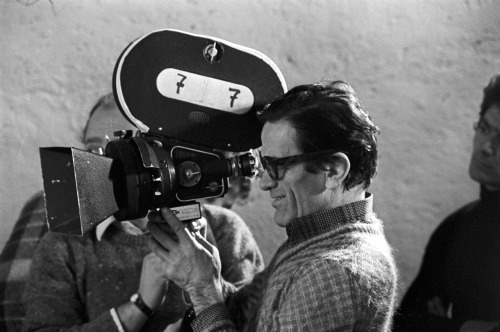 We are on the set of Salò, or the 120 Days of Sodom. Pasolini lets a small camera team led by the journalist Gideon Bachmann follow him around engaging him in a long and extraordinary interview/conversation. The interview turns into a long,...