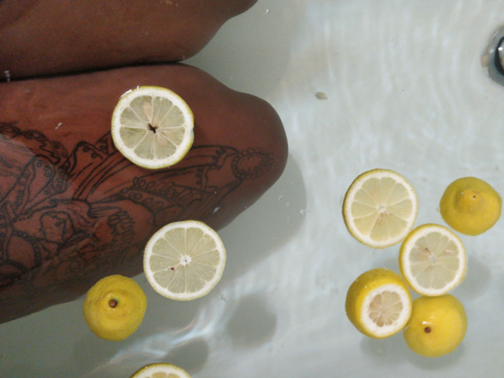 deebott:  To break or bind,  You must take time, To slice a lemon and drown with