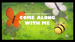 Come Along With Me - title carddesigned by