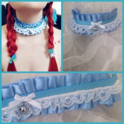 Littlestloucub:  Littlestloucub:  My Very First Collar Made For Theramblingsofakitten