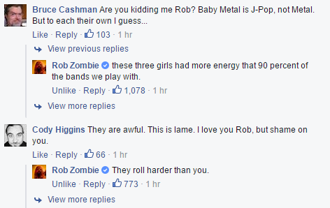 akitchenwitch:  shpider-synthpop:  retrocatte:  shpider-synthpop:  Rob Zombie confirmed