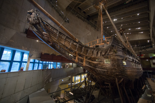 wanderingmark:Sunken Warship Vasa- Stockholm, Sweden: November 2015.  17th Flagship on the Swedish F