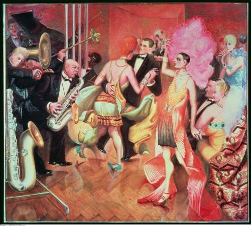 La Grande ville triptych by Otto Dix,1927-28