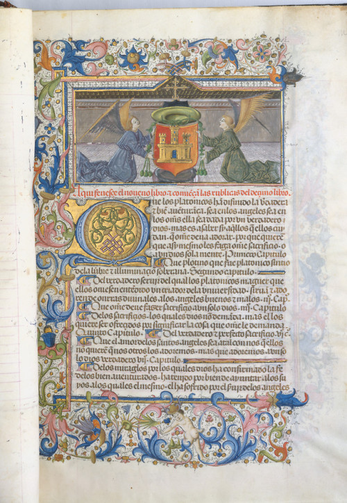 Spanish Translation of Saint Augustine’s “City of God” by Cano de Aranda, Medieval