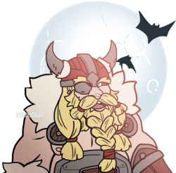 desertdraggon:  Day 15! Viking Torbjorn! This is the first of the new skins I’ve got so far (other than McCree’s who I bought because I’m a weak gay) and I actually really like it lol. Small grandpa looks great!