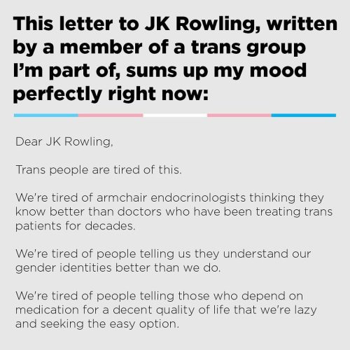 This was posted in the safe space of a trans group I’m in and it was just so perfect I had to share 