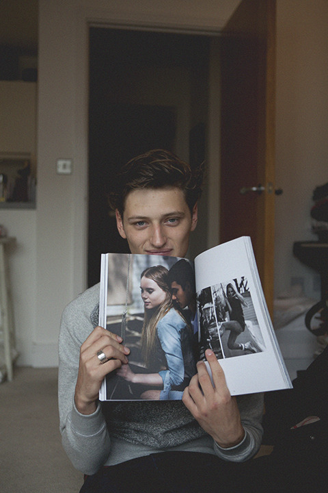 Demy Matzen at FM Model Agency shows us his favourite page in our latest issue, “Lessons&rdquo