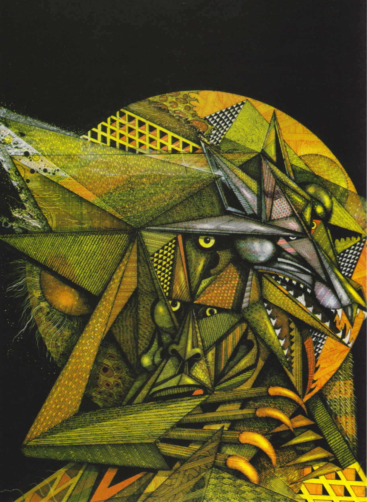 The Werewolf Principle, by Clifford D. Simak. Cover art by Ian Miller. From The
