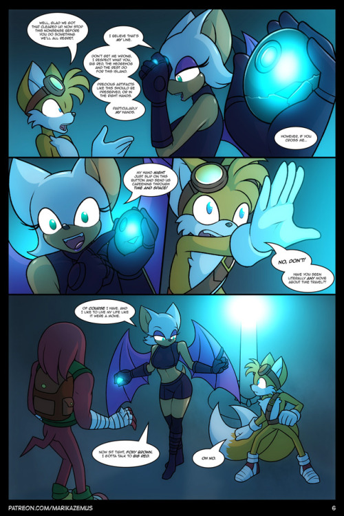 marikazemus34: Sonic Boom: Echidna Nights (Page 1 - 8) This comic is available for everyone, but the two most recent pages will remain on my Patreon until its completion: https://www.patreon.com/marikazemus 