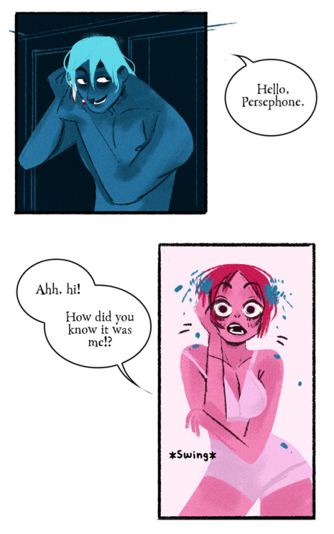 literalbees: usedbandaid: Cerberus isn’t a regular dog.  Lore Olympus Ep 7: 2am Start Rea