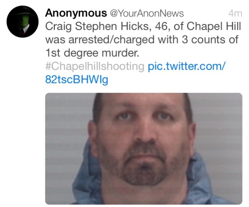 livesoundgirl:Chapel Hill Shooting.