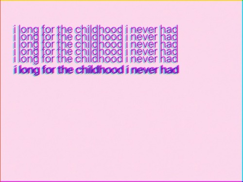 nothingweirdhere: i grew up too fast