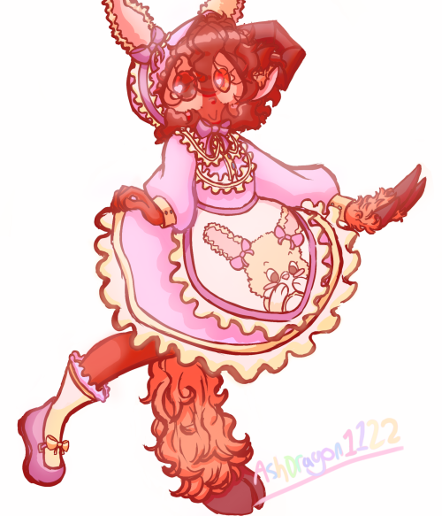ART I DREW :p It's My Oc In A Cute Spring Outfit 🐇