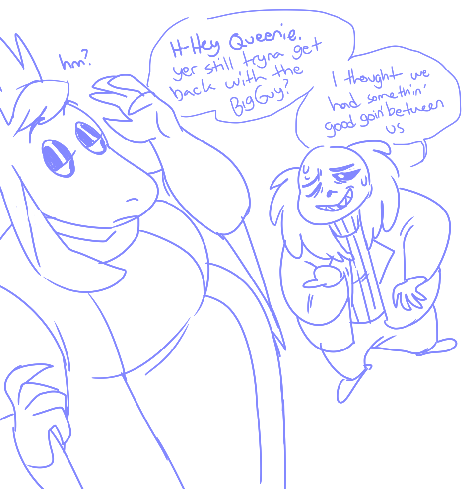 coulsart:  clowncare:  how nega-toriel would probably intervene in an asgore fight