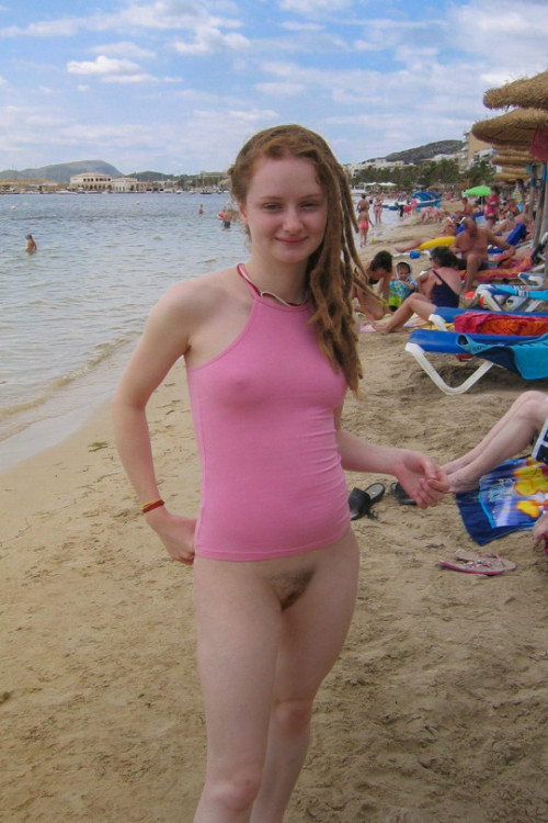 outdoorspanner:Marie Petersen am Strand.