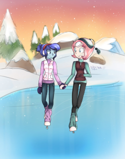 Bbrinee:pearlapis On Ice! Thanks To @Cubedcoconut For Offering To Do A Simple Background…