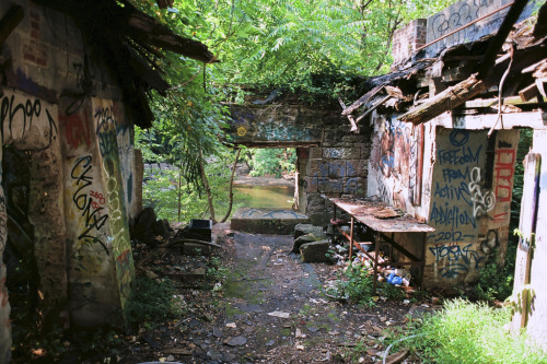 abandoned-playgrounds: …the first silk processing occurred in this building as well and in th