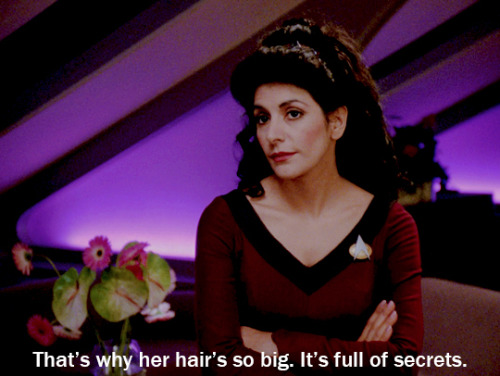 starfleekacademy:[Star Trek TNG + Mean Girls]