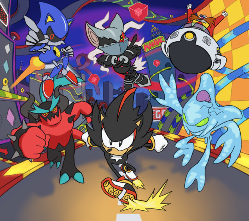 Sonic Mania, except it’s about team edgelord from Sonic Forces. You know you want it.