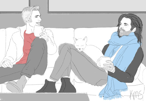 A Quiet Night In For Our Favorite Boys