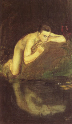 ratatoskryggdrasil:Magnus Enckell, Narcissus