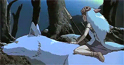 betweenfantasyandpoetry:Animated Movies From Studio Ghibli [2/?]↳ [Back to 1997] : Princess mononoke