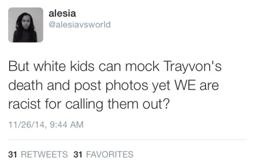 teacakes:  black—lamb:  basically ever since I tweeted the first tweet… I’ve had to combat the most ignorant white souls on this planet… All of them using the same excuses.. All of them making it about themselves rather than admitting the injustices..All