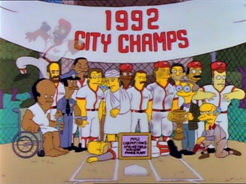 The Simpsons - “Homer At The Bat” (1992).