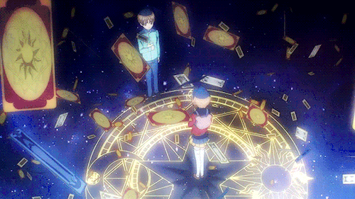 horitsuba:The Clow Cards have turned into Sakura Cards. Thanks to your powers.CardCaptor Sakura - &l