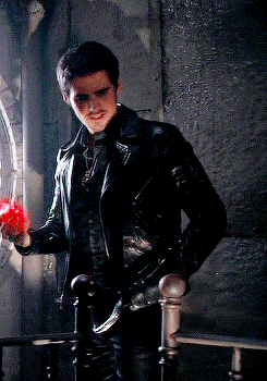 neverlandspirate:  #his little relieved smile #and he’s looking at emma #my baby