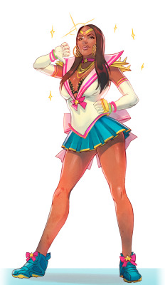 poopcats: coralusblog:  larbestaaargh:  Wanted to draw this for quite a while. Nicki Minaj is a hero we deserve  (O_O )  good 