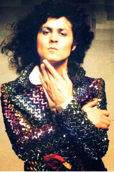 you-belong-among-wildflowers: 1970s Style Icon: Marc Bolan ↳ A few short years before Bowie skyrocke