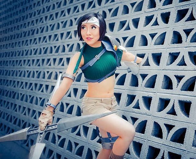 stellachuuuuu:  I’m a ninja!  Photo by white desert sun #finalfantasy7 #yuffie