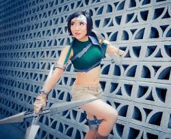 stellachuuuuu:  I’m a ninja!  Photo by white desert sun #finalfantasy7 #yuffie #ff7 #cosplay #dragoncon