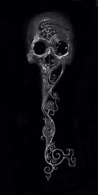 whengothgoesbrown:  Skeleton key. 