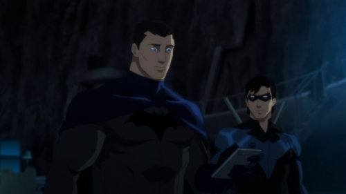 superheroes-or-whatever:Batman and Nightwing in Batman: Hush So close to having fingerstripes!!